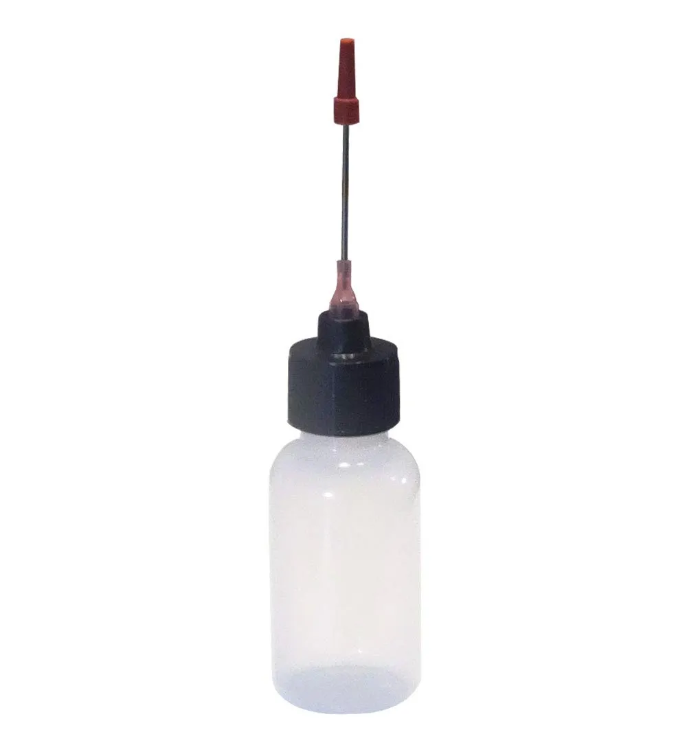 2 Bottles -1 OZ Size Bottles with Stainless Needle tip for All Your Gun Oils