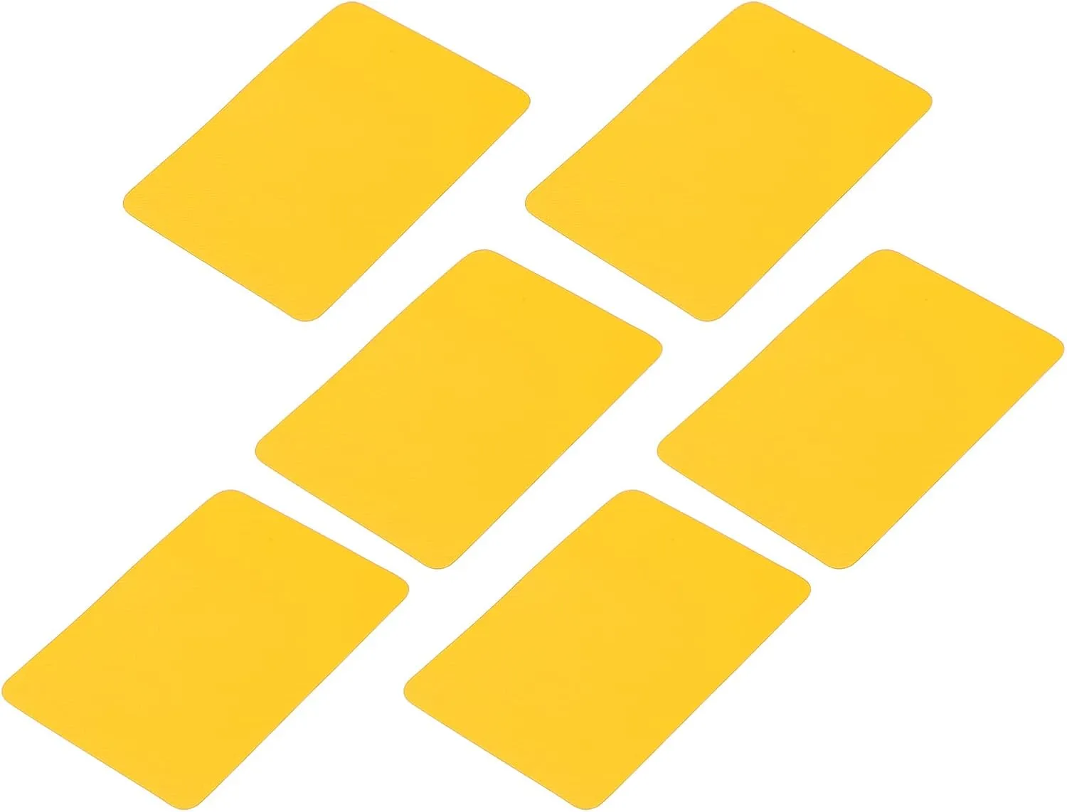 6pcs Boat Repair Patch Kit PVC Patches Set for Inflatable Boat Kayak Water Toy (Yellow),Rowing