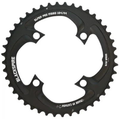B-Spire C/Ring Suppro 104/44 Super Pro 4 Bolt, 9/10 Speed Super Pro Mtb Chainrings Blackspire Chainrings