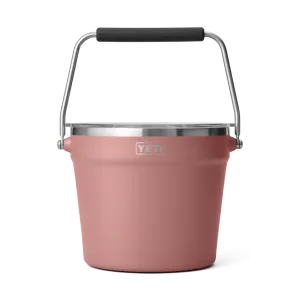 Beverage Bucket w/ Lid - Sandstone Pink