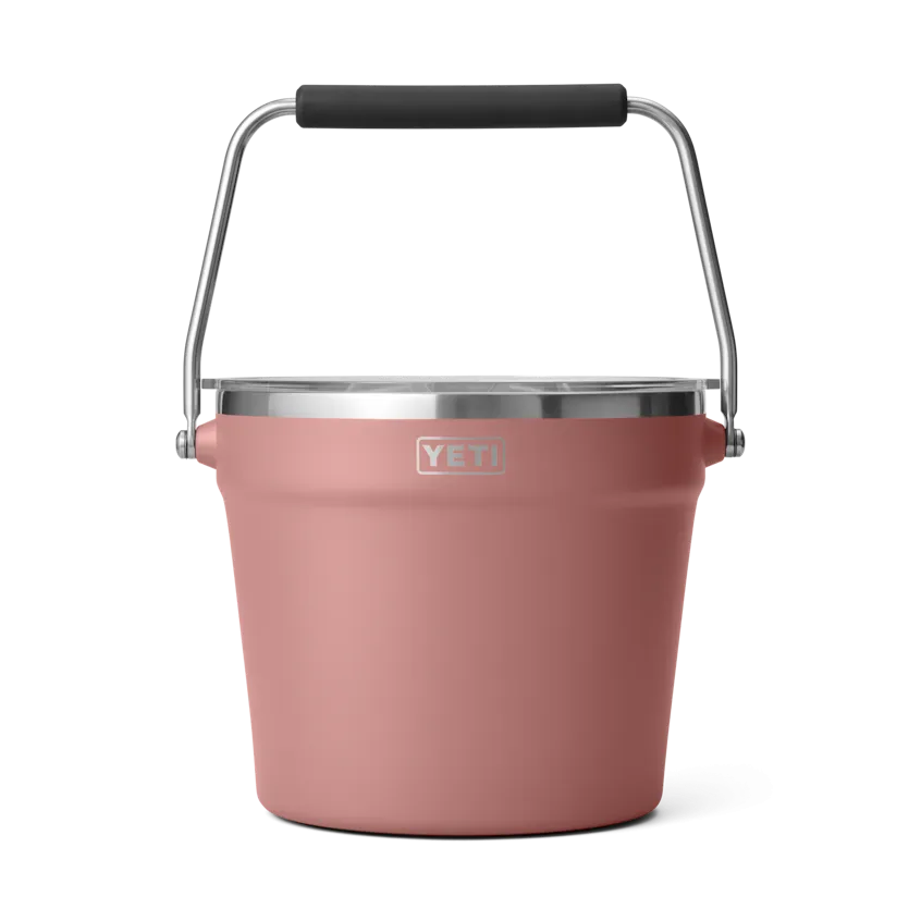 Beverage Bucket w/ Lid - Sandstone Pink