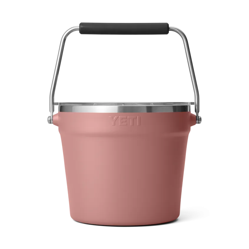 Beverage Bucket w/ Lid - Sandstone Pink
