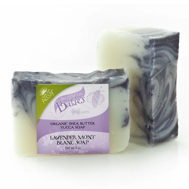Blissful Babies Organic Lavender Bar Soap