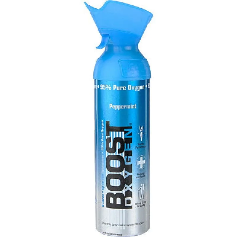 Boost Oxygen Pure Oxygen Peppermint Scented 5 Liter Medium