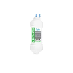 Brio 2.5" x 6" U-Type Pre-Carbon Replacement Filter w/ 650 ml capacity