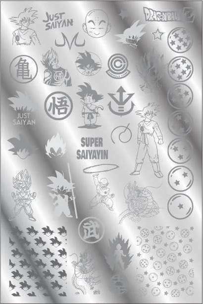 DRAGON BALL Z stamping plate