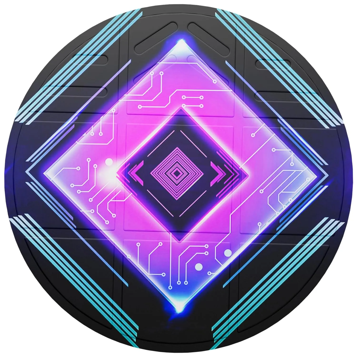 Foldable VR Mat for Meta Quest 3S/Quest 3/Oculus Quest 2/Pro/PSVR2/Carpet, VR Floor Mat for All VR Headsets, Non-slip, Soft, and Fatigue-resistant, Ensuring Free Exploration of The Metaverse (Purple)