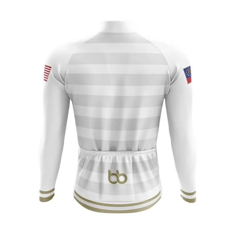 Georgia BB White Signature Long Sleeve Club Jersey