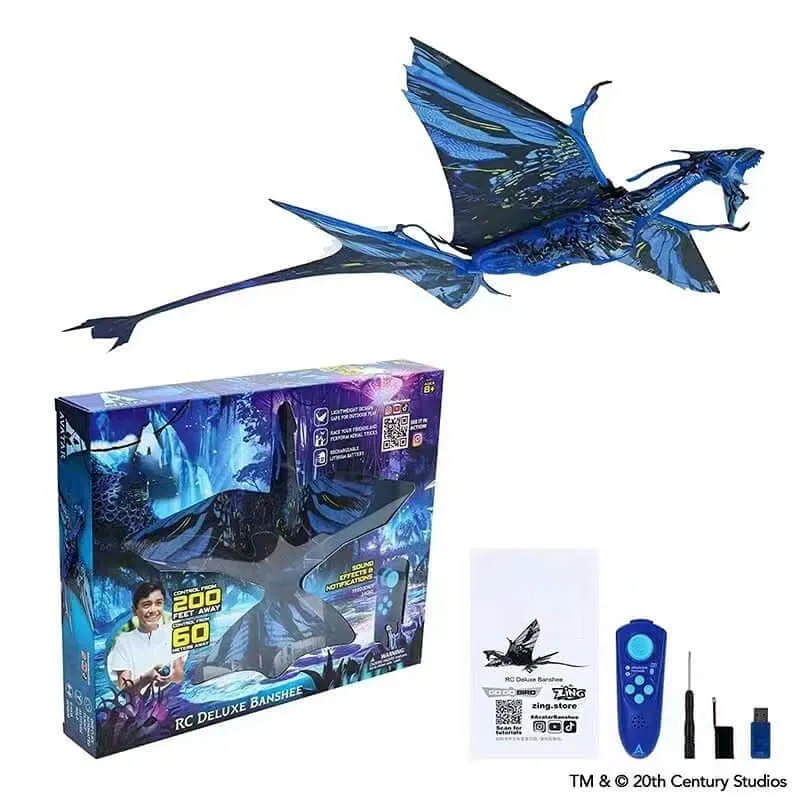 Go Go Bird - Remote Control Flying Dragon Toy with Smart Bionic Wings