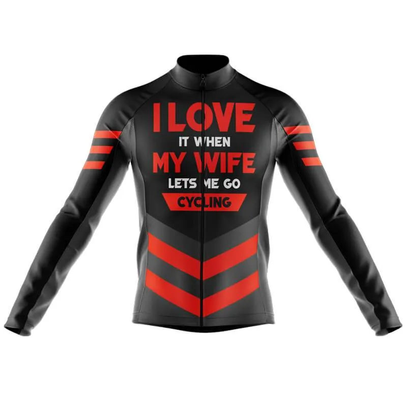 I Love My Wife Long Sleeve Club Jersey V2
