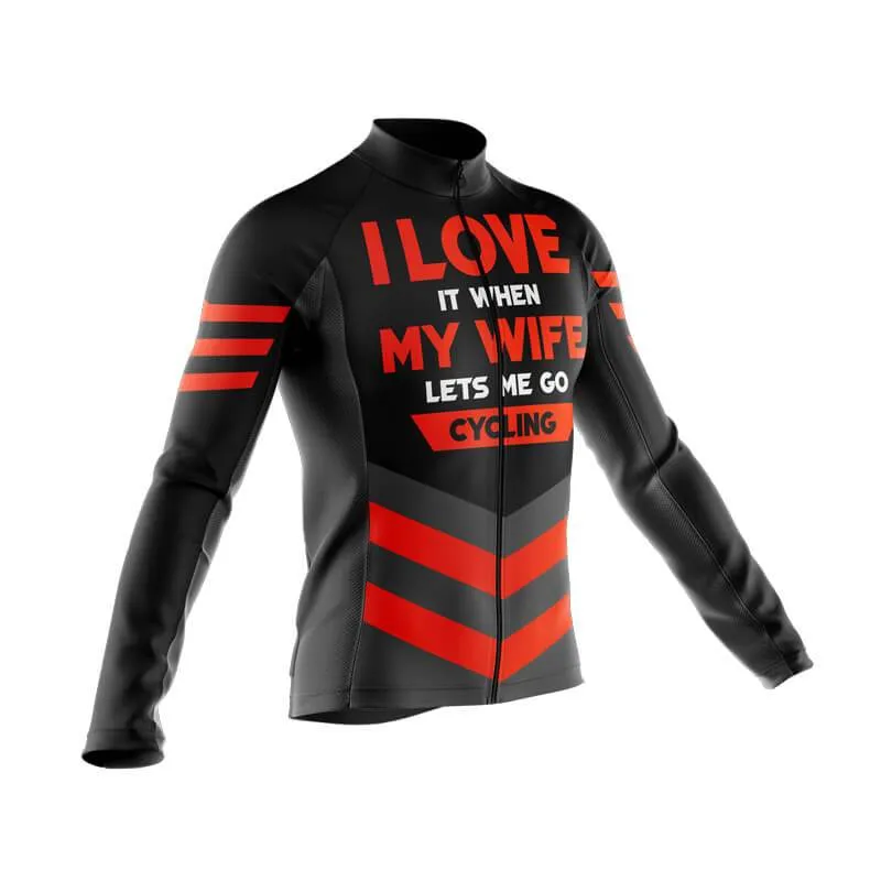 I Love My Wife Long Sleeve Club Jersey V2