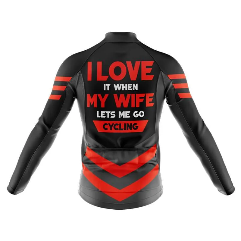 I Love My Wife Long Sleeve Club Jersey V2