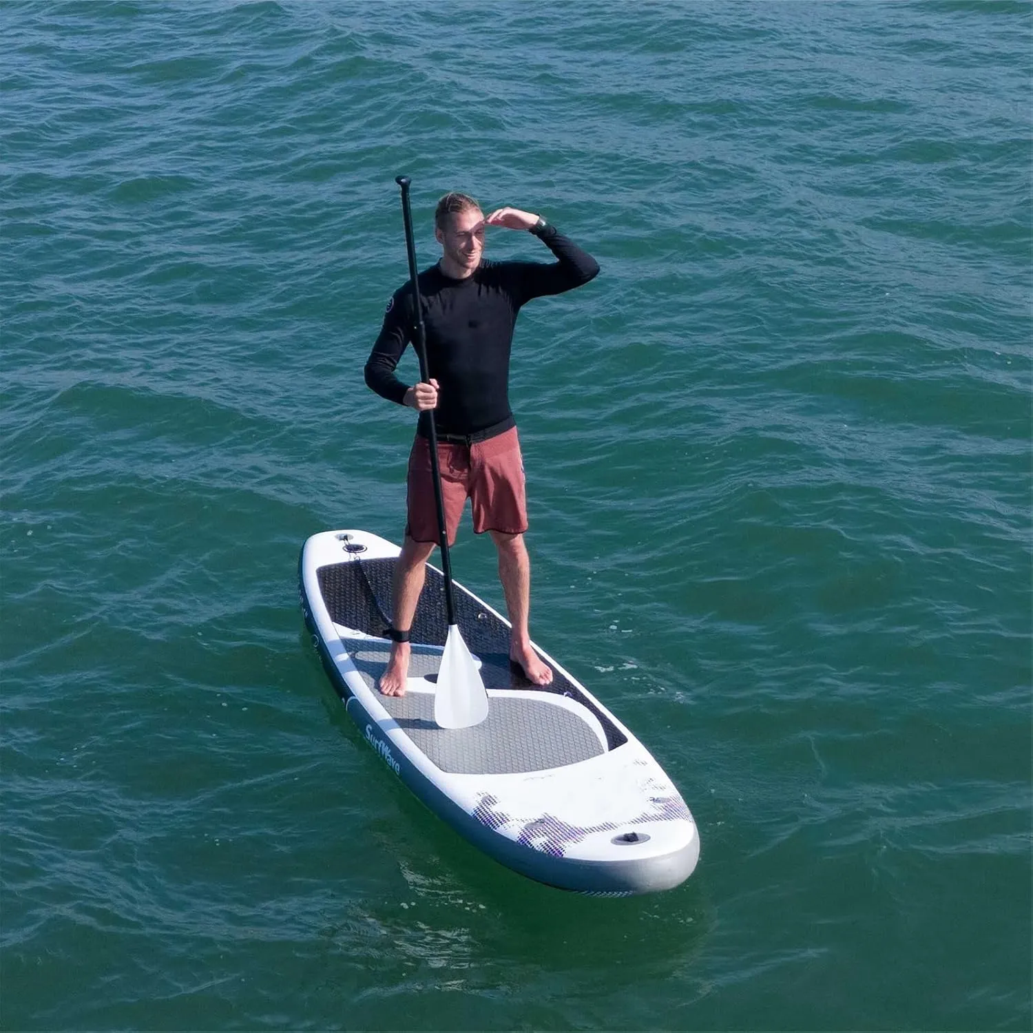 Inflatable Stand Up Paddle Board with Complete Accessories, Wide Stable Design, Non-Slip Comfort Deck for Youth and Adults