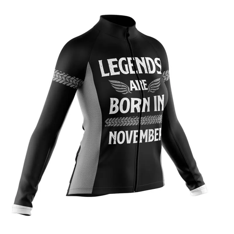 Legend are born in Long Sleeve Club Jersey (V1-NOV)