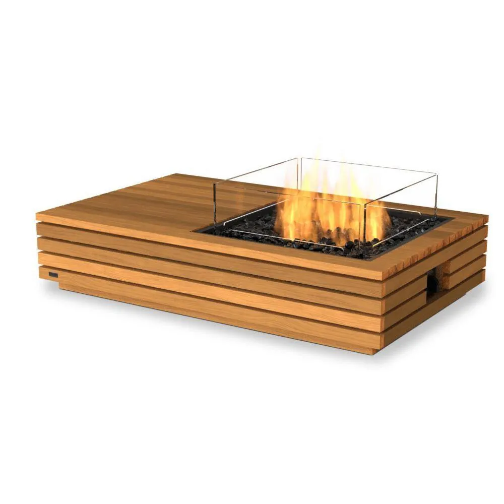 Manhattan 50 Fire Table - Teak
