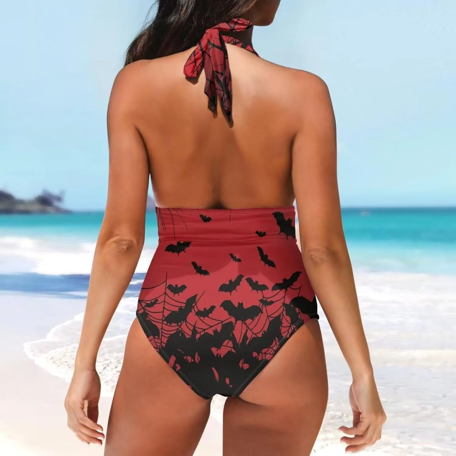 One Piece Bathing Suit for Women Custom Tummy Control Bathing Suits Trendy Summer Beach Wear