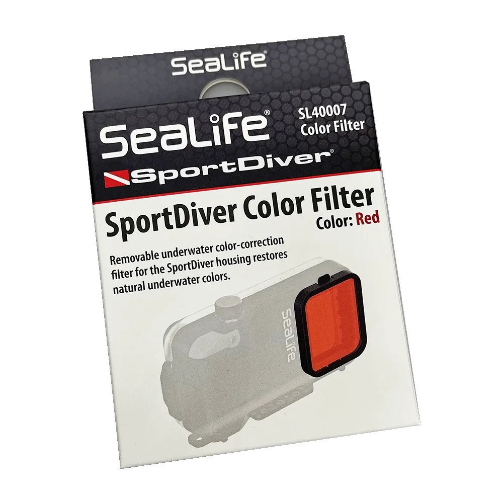 SportDiver Colour Filter, Red