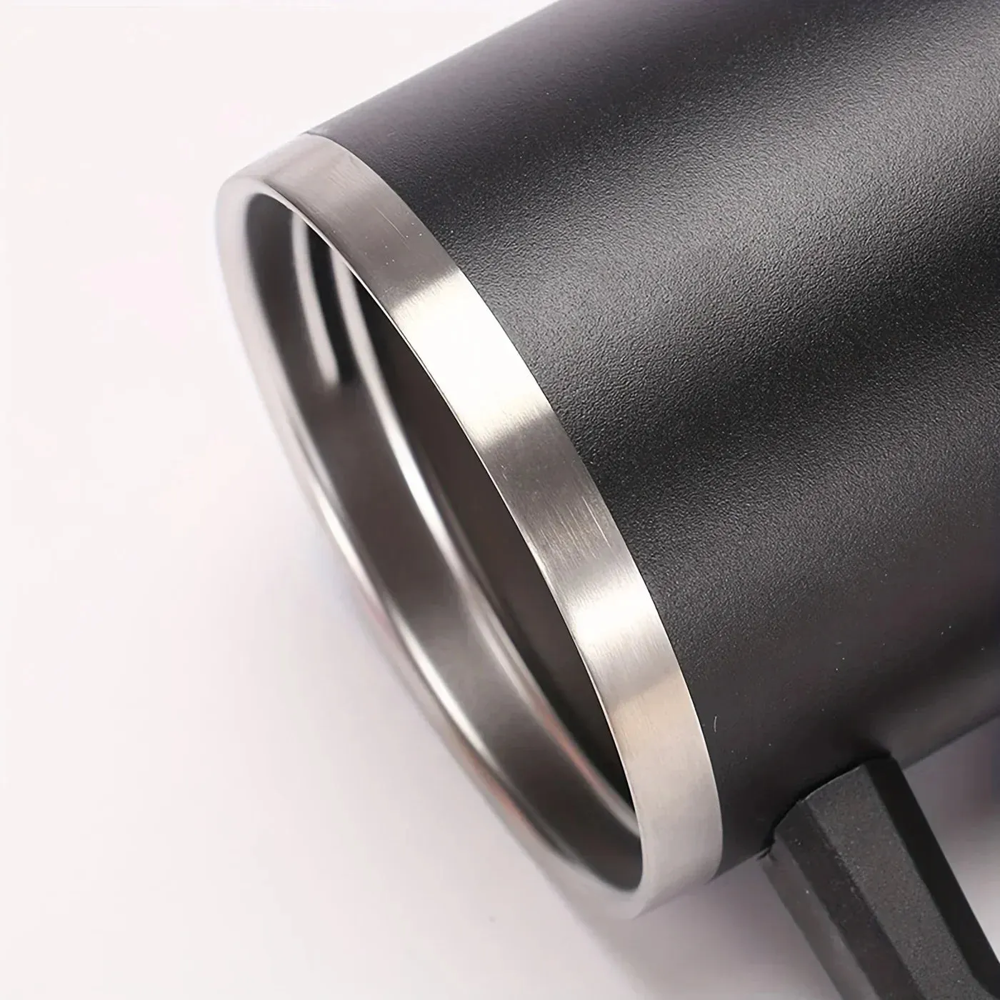 Stainless Steel Cup with Handle and Lid Straw
